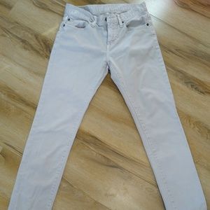 AE 30x30 skinny jeans light grey